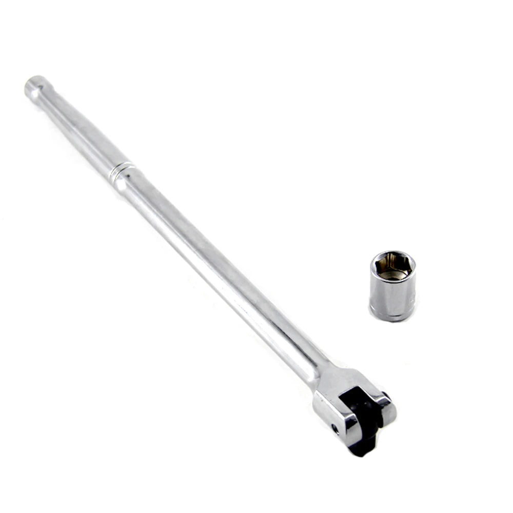 MacWork 1/2 Inch Drive Heavy Duty Breaker Bar Use for Stubborn Nuts and Bolts 250MM Length