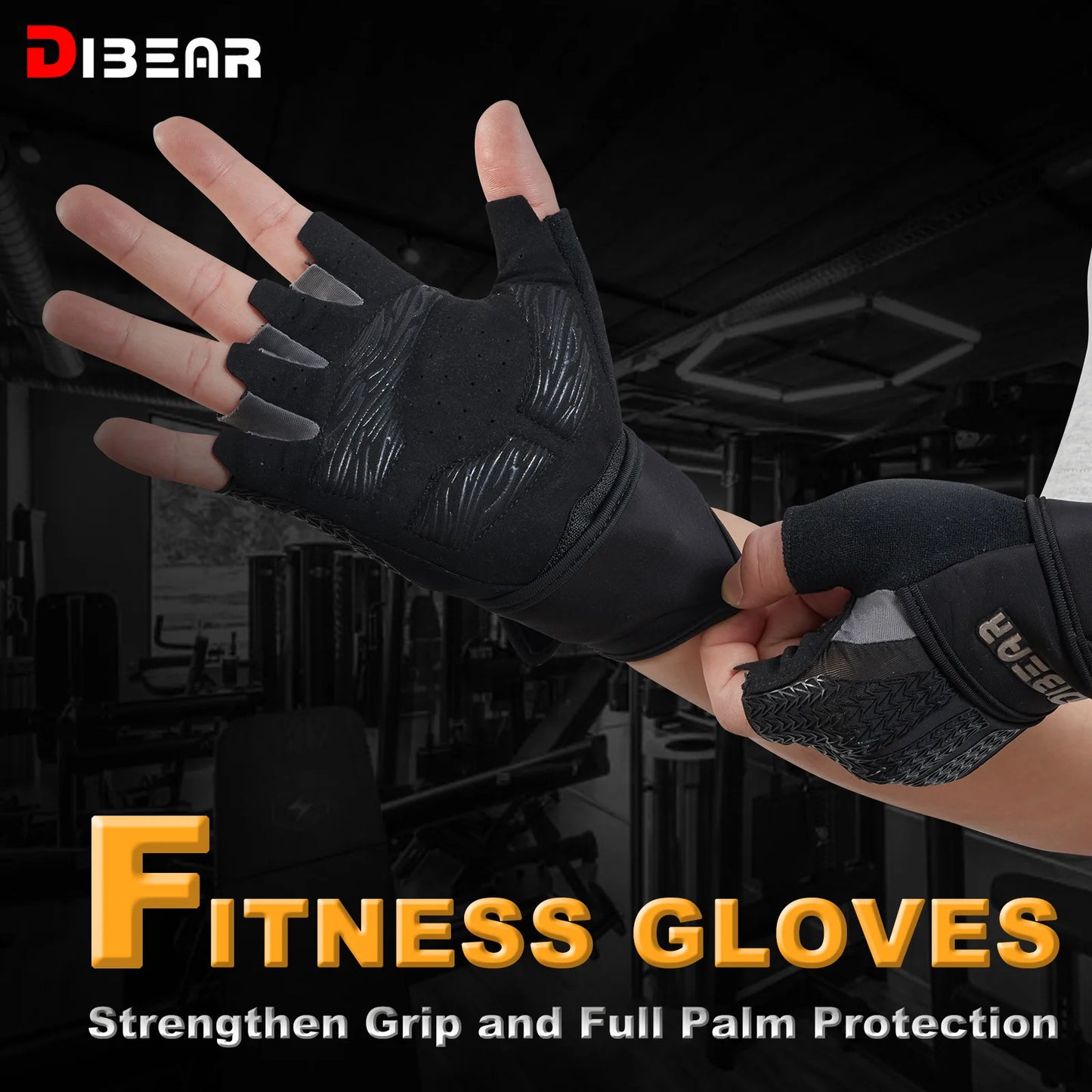 Gym Weight Lifting Gloves Fitness Outdoor Body Building Training Sports Exercise Cycling Anti Slip Workout Gloves for Men Women