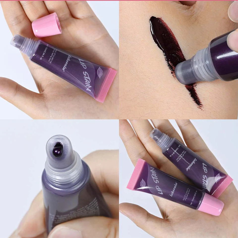 Peel Off Lip Stain Waterproof Resistant Lipsticks Cheap Lip Gloss Matte Tick for Lips Labios Inks Tattoos Makeup Ink Tint