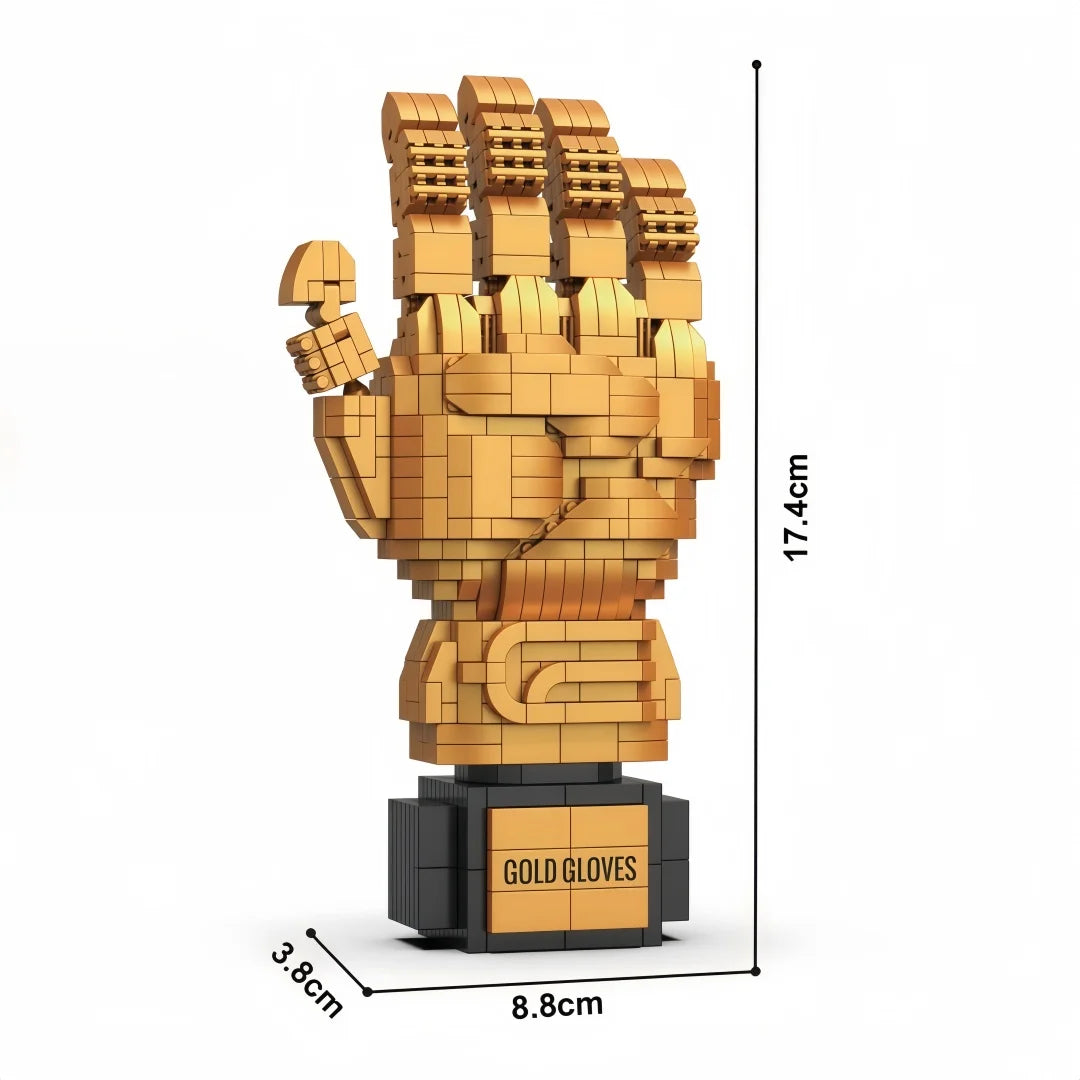 Rugby Ball Soccer Boot Model Sports Micro Building Blocks Toy–Collectible Desk Decor for Football Fans,Puzzle Gift for Christmas