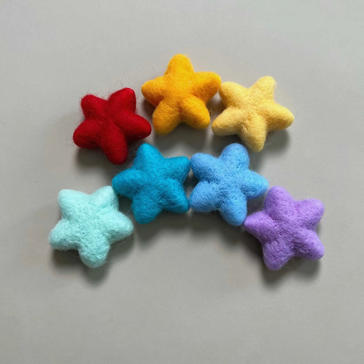 Accessories for Newborn Photography Made of Babies Wool Felt Star Heart Shapes Baby Studio Accessories Decorations