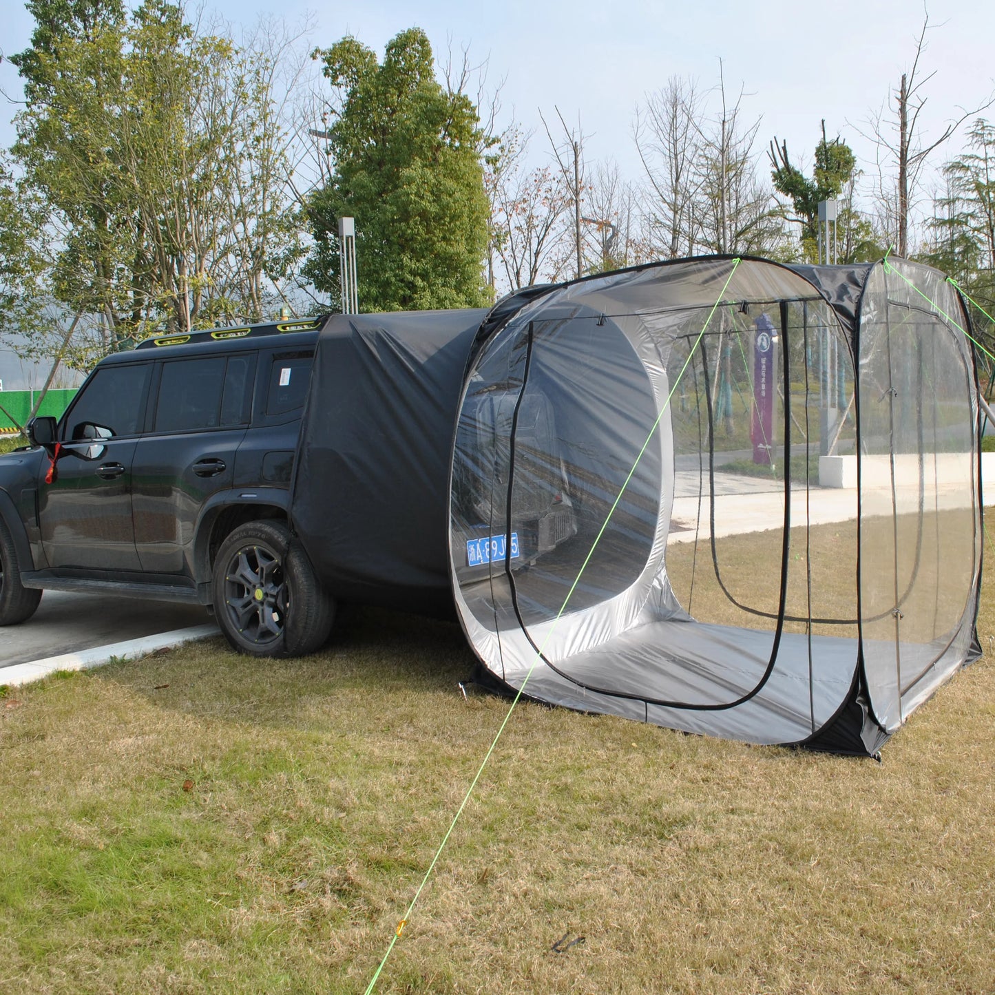 Car Rear Automatic Tent, Car Tailgate Tent,Pop Up Car Rear Tent, SUV Tents Car Tents for Campers Multipurpose Truck Tent