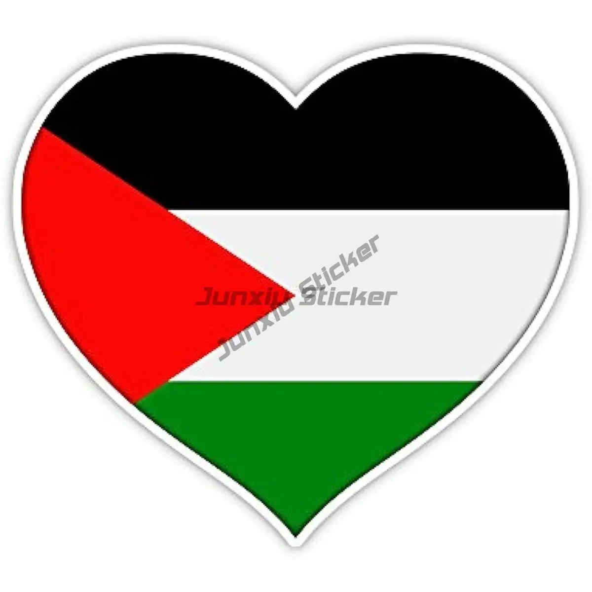 Palestine Flag Car Sticker Vinyl Self-adhesive Waterproof Sticker RV Camper Caravan Car Bicycle Helmet Decoration Accessories