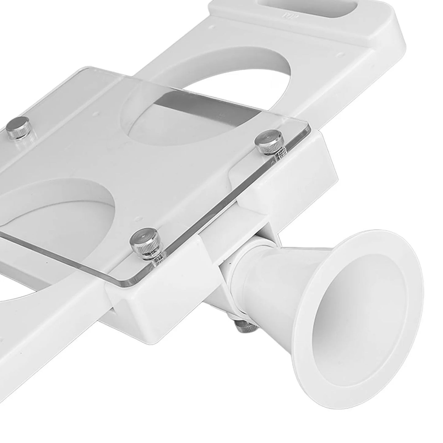 Hamburger Press Patty Maker Hamburger Pressing Mould Maker Tool 2 Holes for Sausage Filler Meat Grinder Burger Press Maker