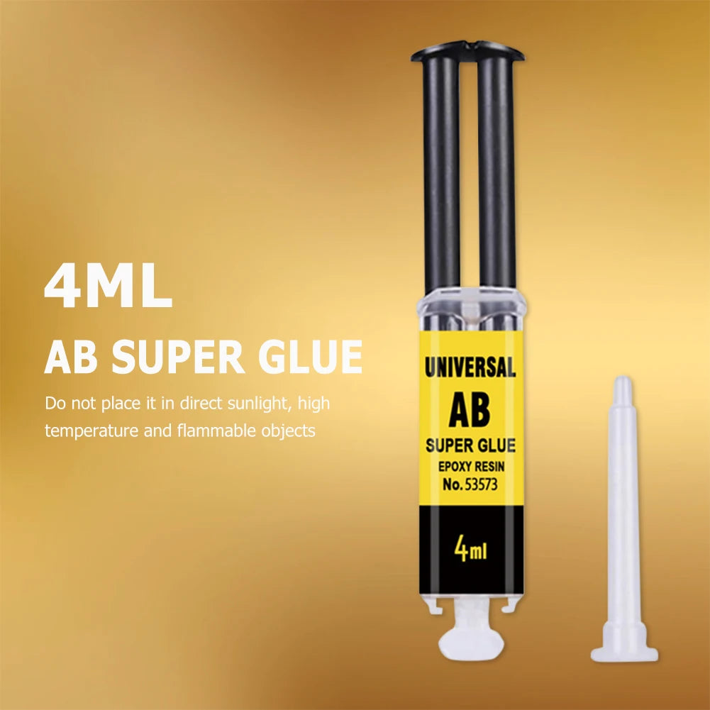 Epoxy Resin AB Glue Office 2 Minutes Curing Firm Long-lasting Reliable Epoxy Resin Strong Glue AB Glue Adhesive Super Liquid