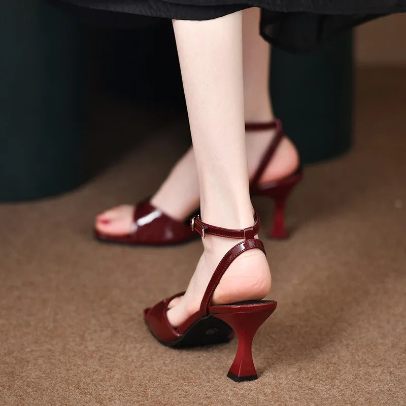 Fashion Footwear Stiletto Heels Shoes for Women Summer Spring Female Sandals Fashion Round Toe Ladies High Heels Pumps Shoe