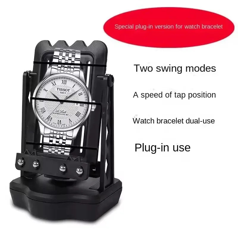 Automatic Watch Winder Rechargeable Mechanical Watches Silent Rotomat for The Watch Rotator Display Single Watch Winding Stands