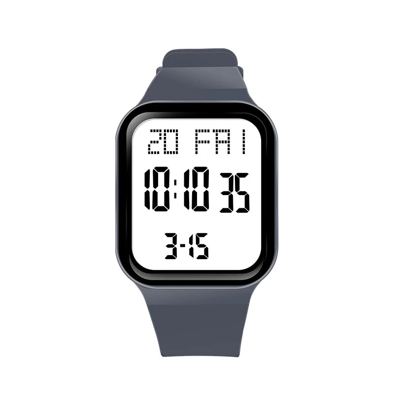 Watch For Men Sports High School Students Trendy Couple Watch Waterproof Alarm Clock Multi Functional Women's Electronic Watches