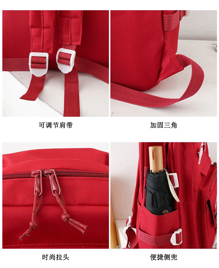 Backpacks Tuition Bag Pencil Case Crossbody Bag High Capacity School Bags 2024 Hot Sale for Girls and Boys Mochilas Escolares