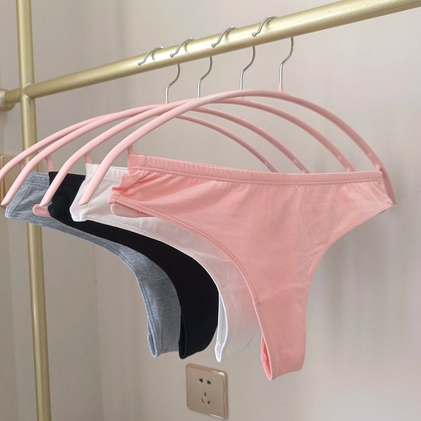 Multicolor Cotton Thongs Low Waist Underwear Thong Sexy Thongs For Women Funny Gifts Couple Gifts Thong Panties Ladies Underwear