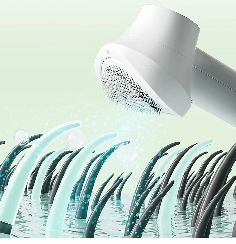 Pet intelligent hair dryer hair dryer for dog/cat beauty LED display screen IOU temperature and wind speed control pet supplies