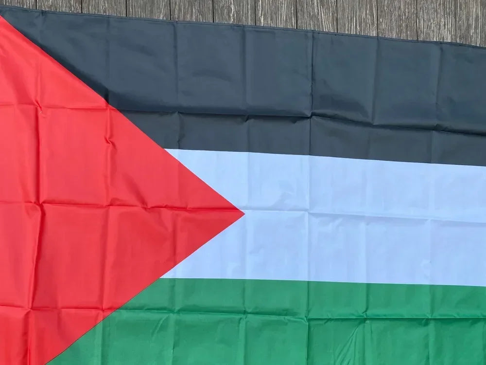 60 x 90cm/90x150cm Palestine Flag Hanging Polyester Gaza Palestinian Banner for Decoration National Palestine Palestinians Flags