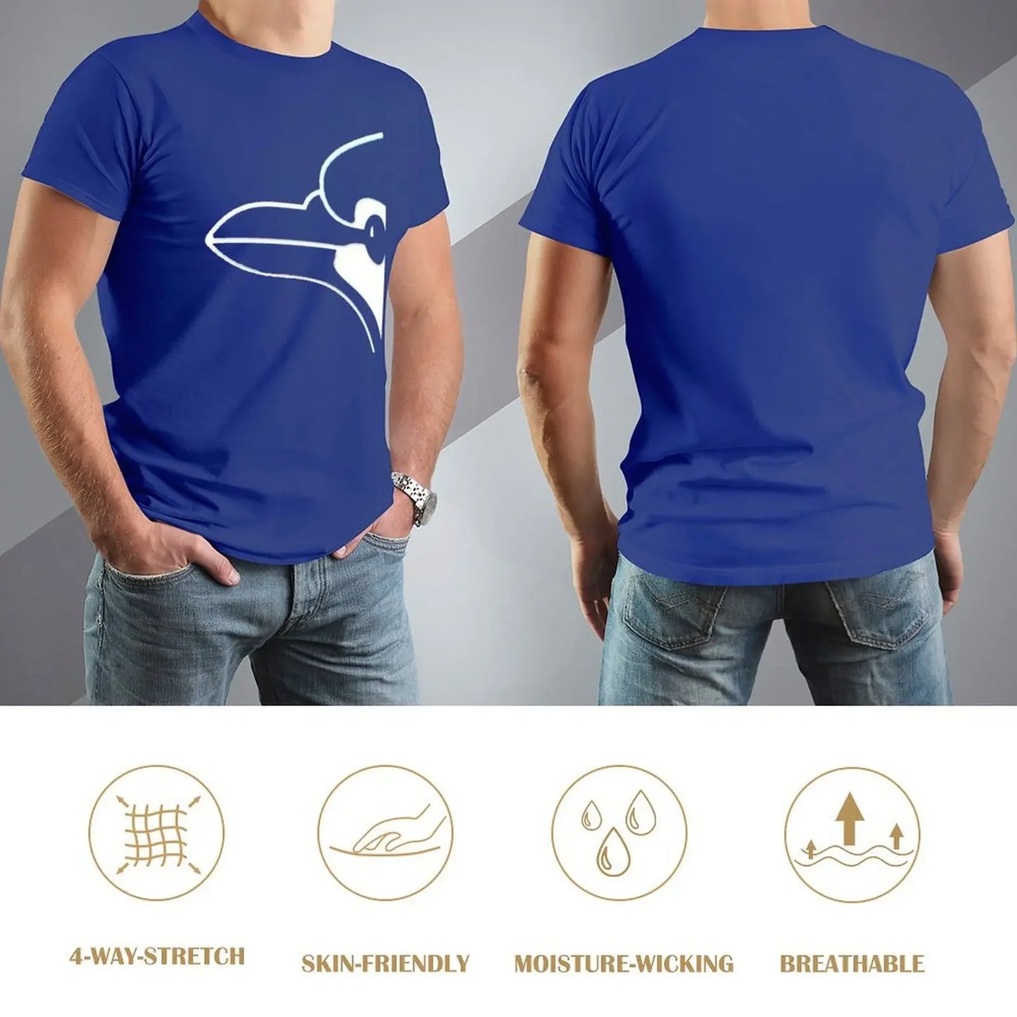 Baseball - Blue Jays Minimalist T-shirt new edition plain t shirts for men graphic