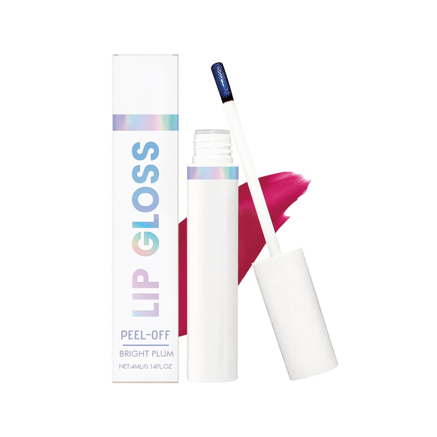 Tear off Lip Gloss Waterproof Long Lasting Peel off Liquid Lipstick Easy to Color Nourishing Lip Reduce Dryness Cosmetics
