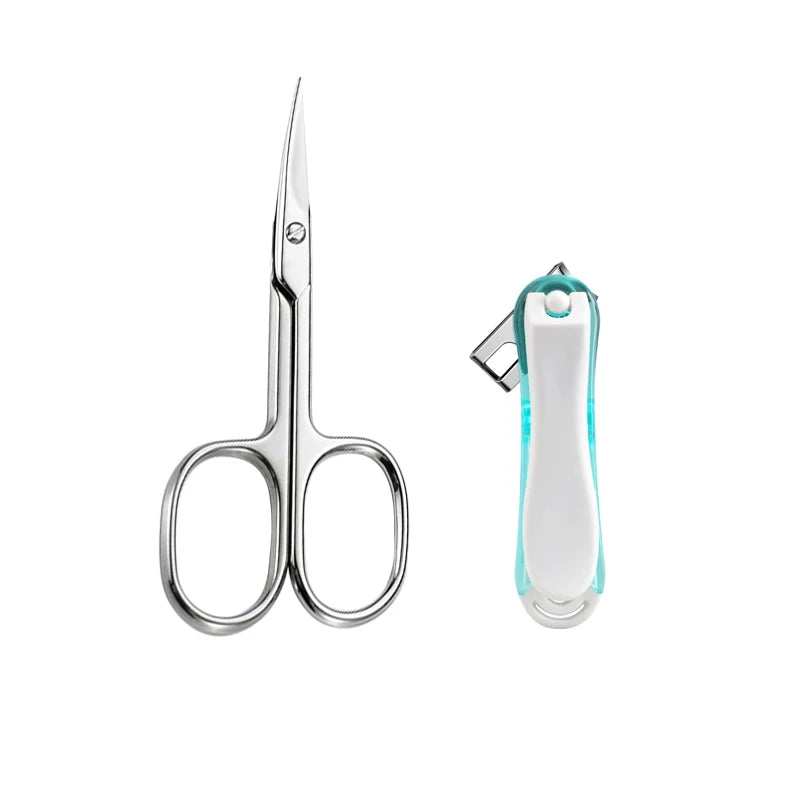 Nail Clipper Premium Manicure Scissors Multi-purpose Stainless Steel Cuticle Pedicure Beauty Grooming Kit for Nail