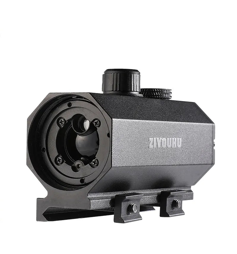 MINI8 Plug-in 1200m Ranging Device Laser Rangefinder Sport Hunting Scope Red Dot Assist OLED Screen Distance/Speed Measurement