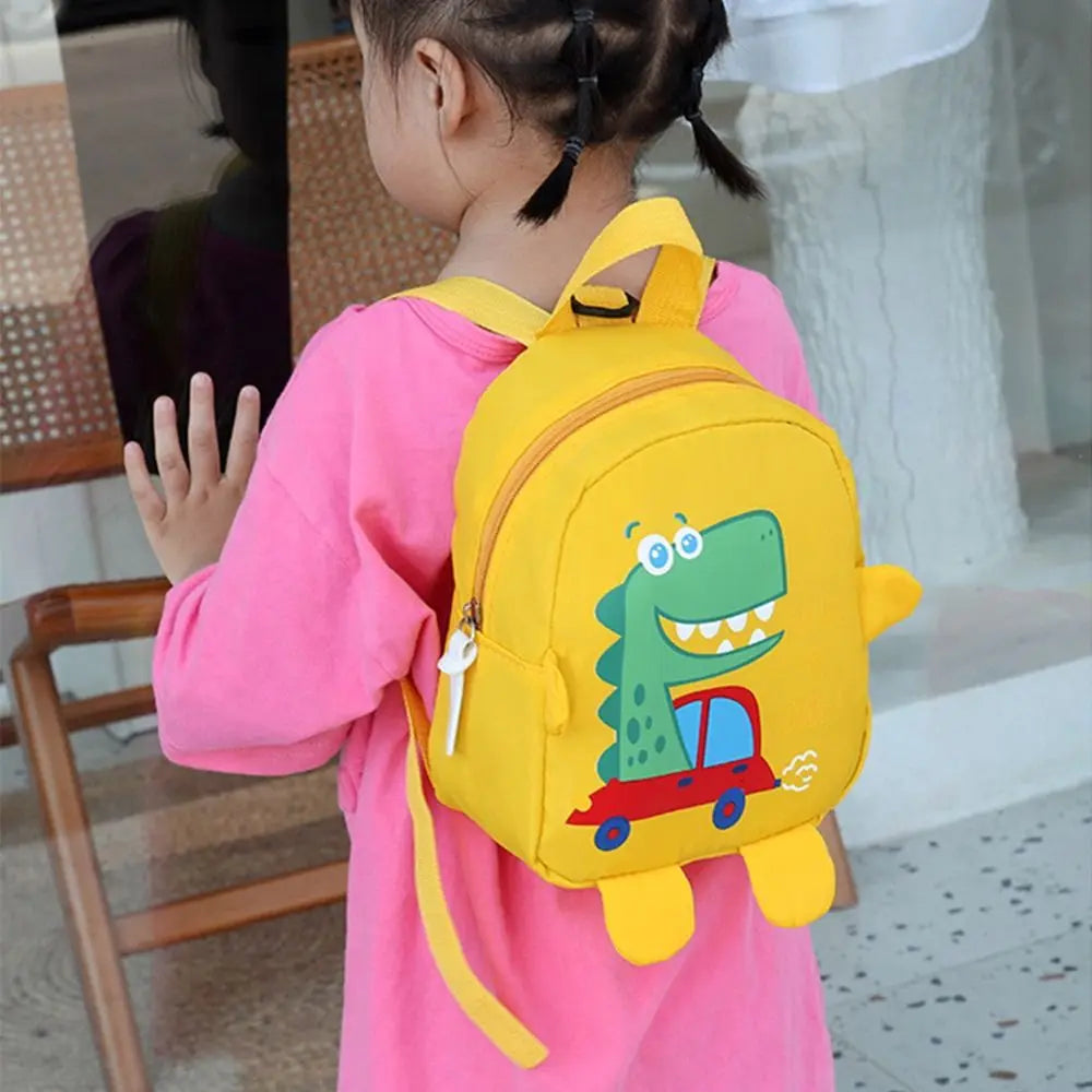 Boys Girls Cute Cartoon Dinosaur Toddler Rucksack Kindergarten Schoolbag Anti-lost Backpacks School Bags
