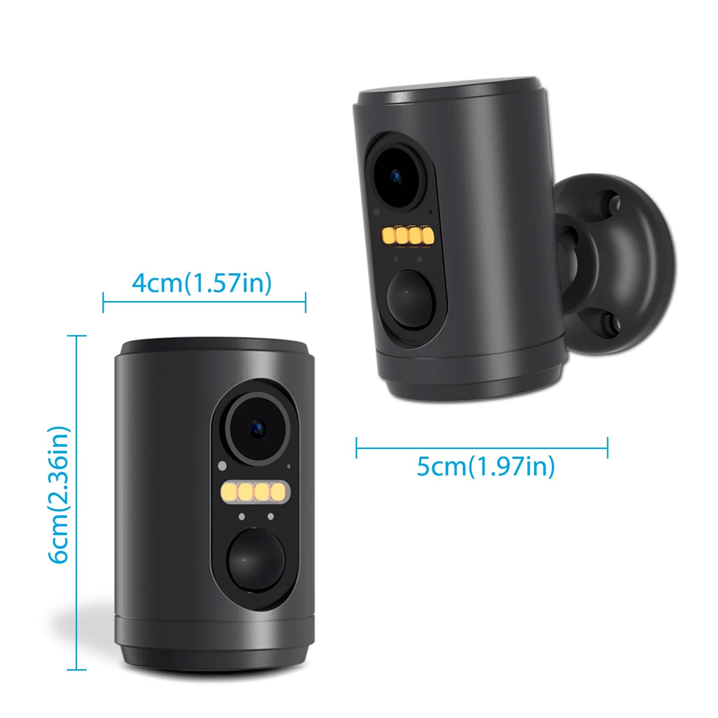 1080P Bird Feeder with HD Camera Built-in Battery Solar Low Power Night Vision Outdoor IP66 Waterproof 2.4GWIFI Connected Feeder