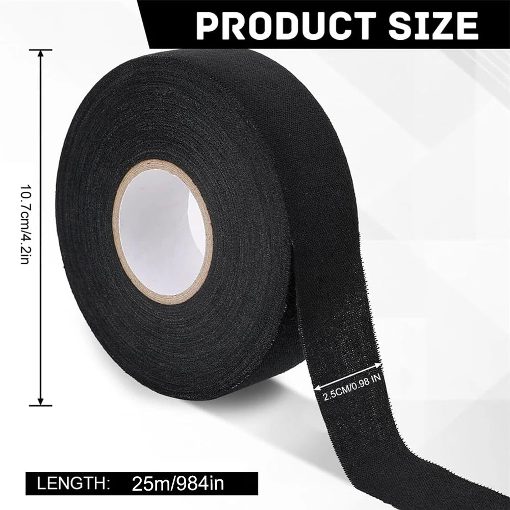 6/8 Rolls Hockey Tape, Strong Adhesive Goon Tape, Multipurpose Cloth Tape 2.5cm X 25m Each Roll, Hockey Stick Tape for Sports