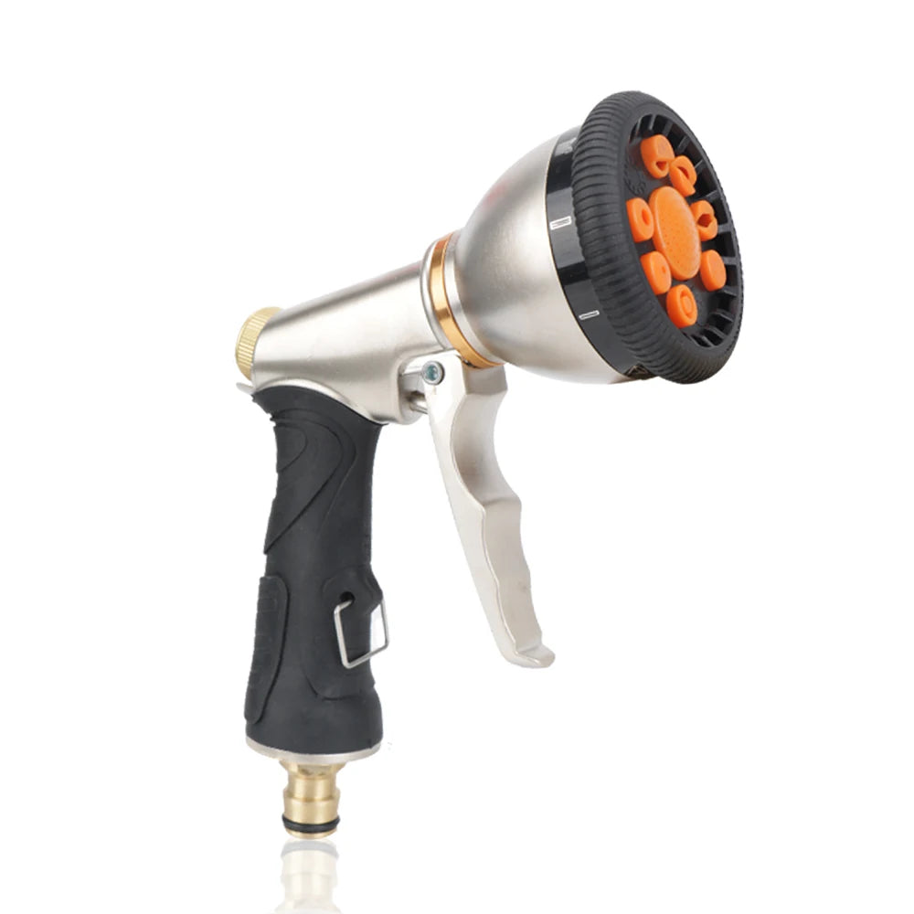 Irrigation Tool Car Washer Rotary Water Spray Gun Garden Watering Sprinkle Adjustable High-Pressure Variable Flow Controls