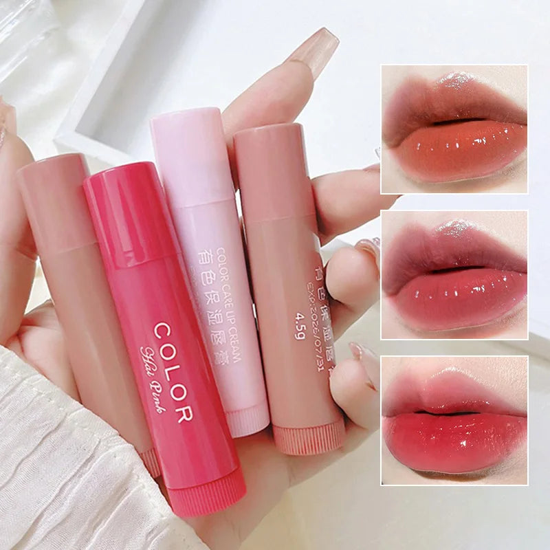 Colored Moisturizing Lip Balm Lipstick Moisturizing, Moisturizing, Diluting Lip Lines, Anti-drying Lip Balm