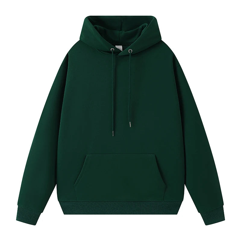 Spring Autumn Unisex Hooded Sweatshirt Men Hoodies Casual Loose Solid Hip Hop Pullover Sweatshirts Mens Streetwear Hoodies
