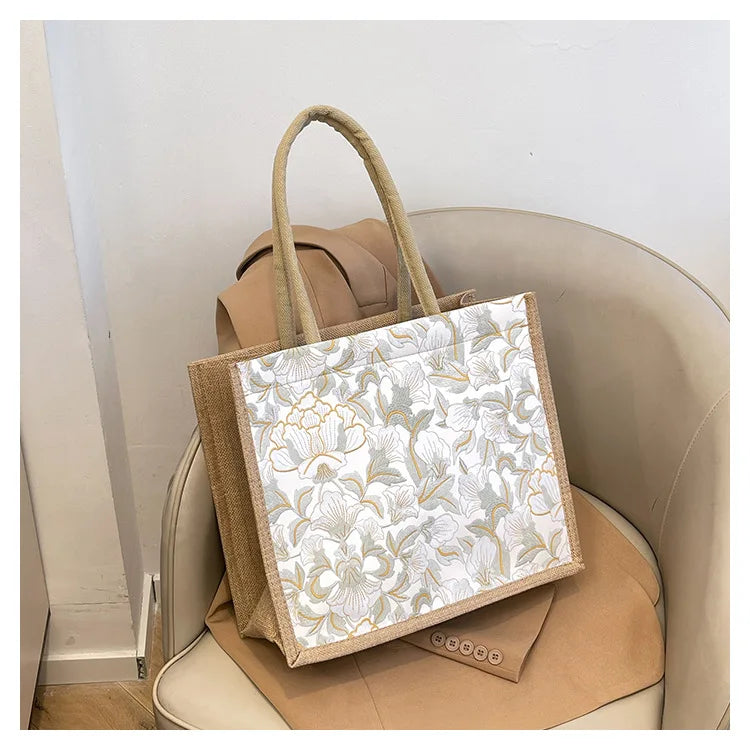 Women Tote Bag Casual Tote's Handbag Personalized Bento Bag,Reusable Grocery Bags Shopping Bags