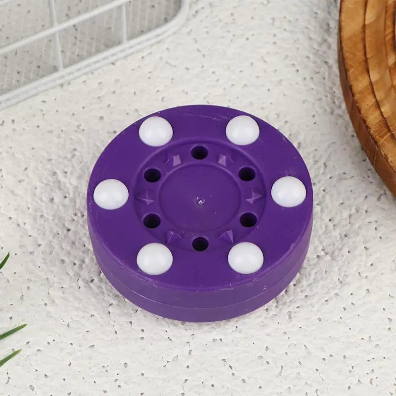 New Inline Roller Hockey Training Puck With 6 Balls For Street Hockey Skate Practice Passing Skill Builder