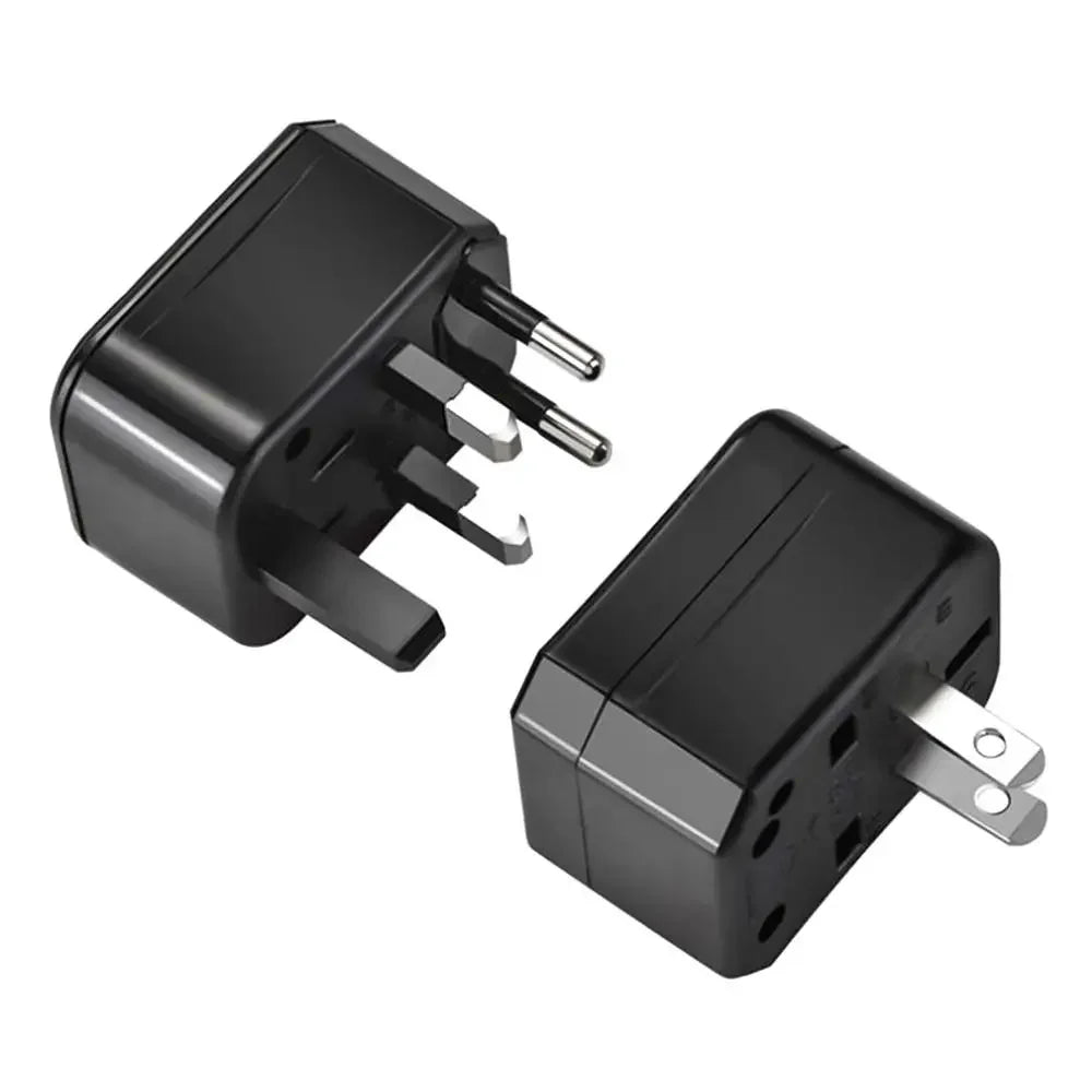 Universal Travel Plug All In One Adapter with EU US UK AU Plug Global Travel Power Charger Sockets Converter for USA EU UK AU