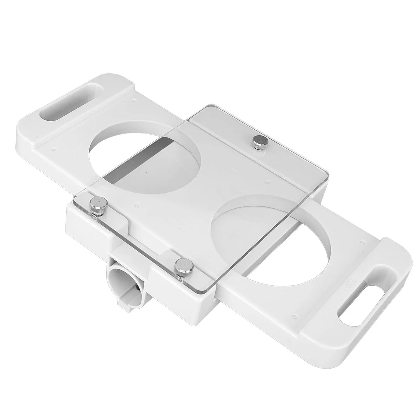 Hamburger Press Patty Maker Hamburger Pressing Mould Maker Tool 2 Holes for Sausage Filler Meat Grinder Burger Press Maker
