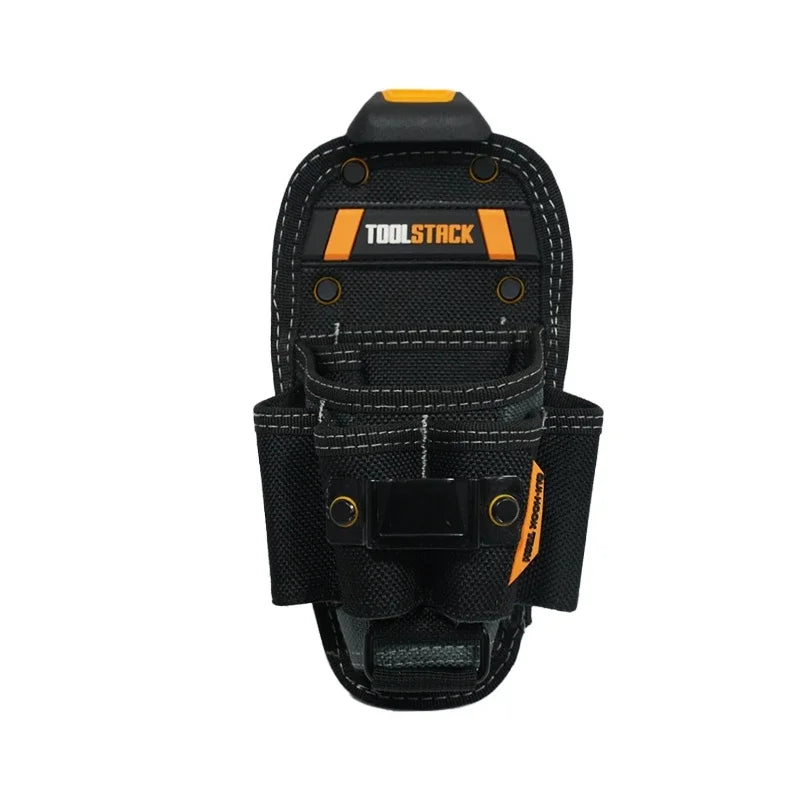 TOOLSTACK Mini Electrician's Pouch High Quality Oxford Durable Tools Storage Bag Quick-Hook Small Waist Toolkit Work Package