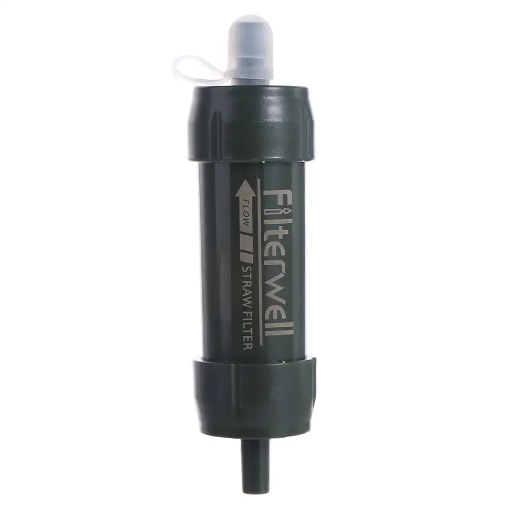 Mini Mini Water Filter Straw Straw Direct Drinking Purification Water Filter TUP Portable Drinking Water Filtering Straw Outdoor