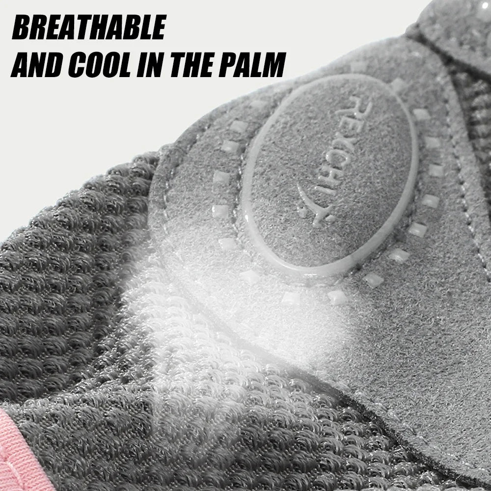 1 Pair Gym Body Building Training Fitness Gloves Sports Weight Lifting Exercise Slip-Resistant Gloves for Women Men Yoga Gloves