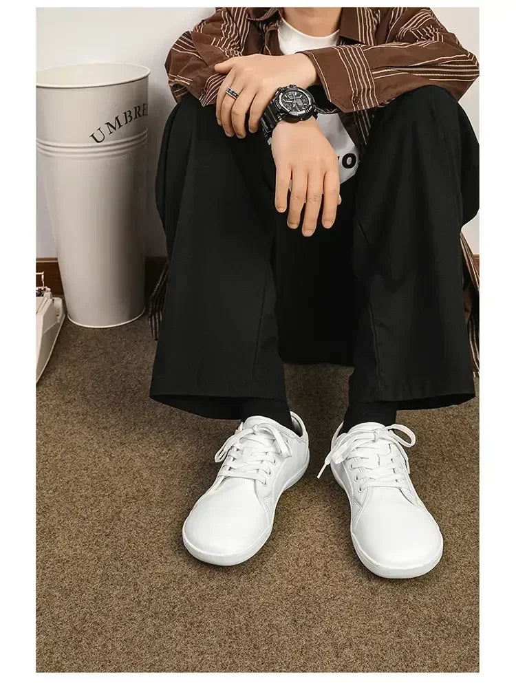 Womens Barefoot Shoes Wide Width Casaul Sneakers Unisex Plus Size Toe Shoes Zero Drop Minimalist Walking Flats for Men