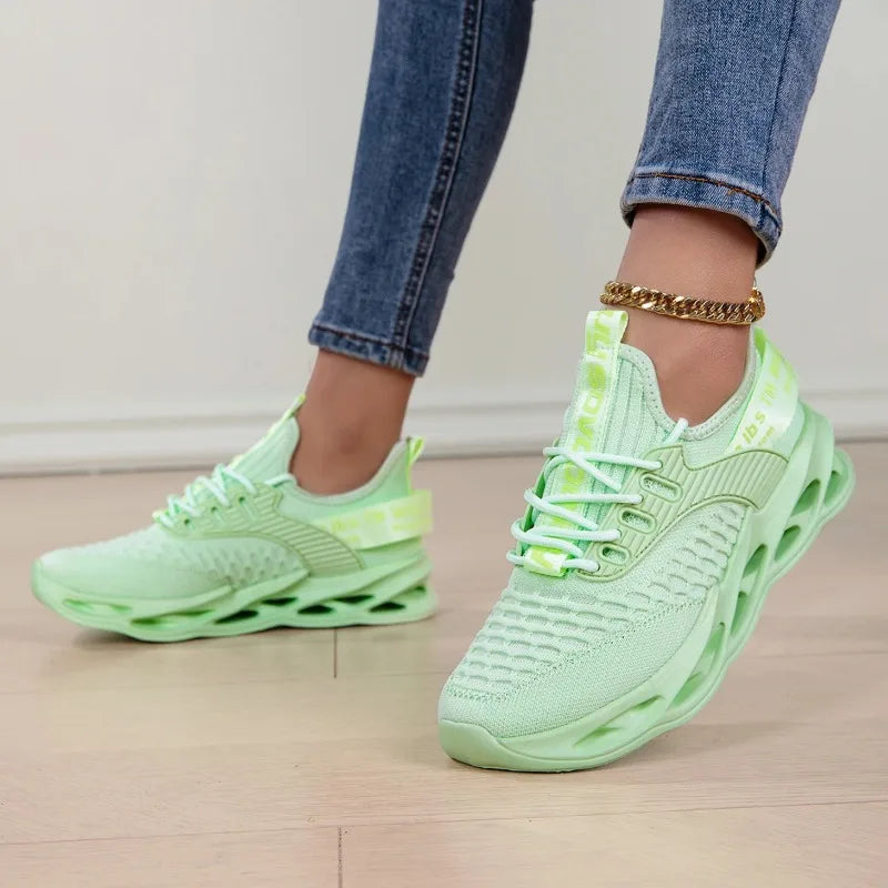 YRZL Women Sport Shoes Running Sneakers Breathable Comfortable Trainers High Quality Shoes Men Lightweight Sneakers for Women