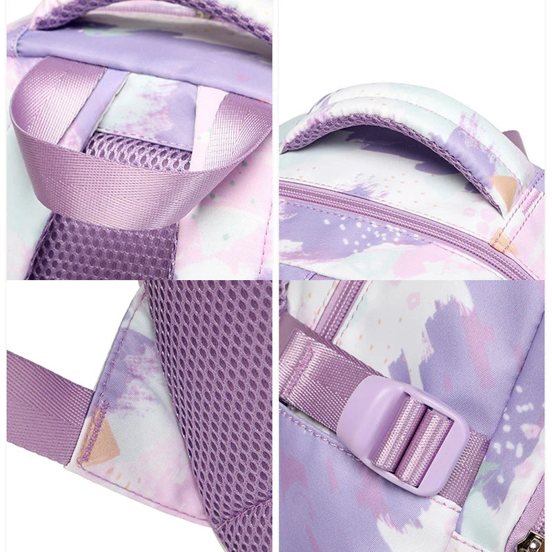 School Bags for Girls Set Waterproof Girls' School Backpack Pencil Cases Lunchbox Aesthetic Class Bags Designer Luxury Back Pack