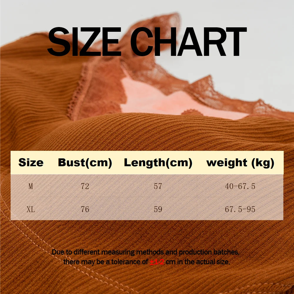 Thermal Underwear Padded Vest Thermo Lingerie Women Winter Clothing Warm Top Inner Wear Thermo Shirt Undershirt Intimate Lace