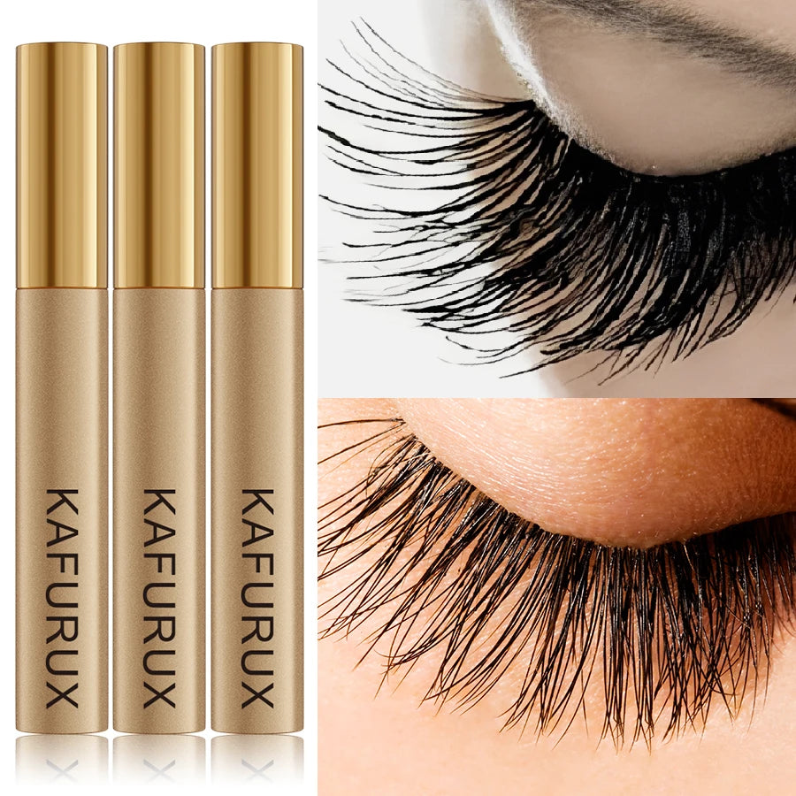 3pcs Nourishing Eyelash or Eyebrow Enhancer Serum Natural Ingredients for Longer Fuller Thicker Eyebrows Eyelash Korean Makeup