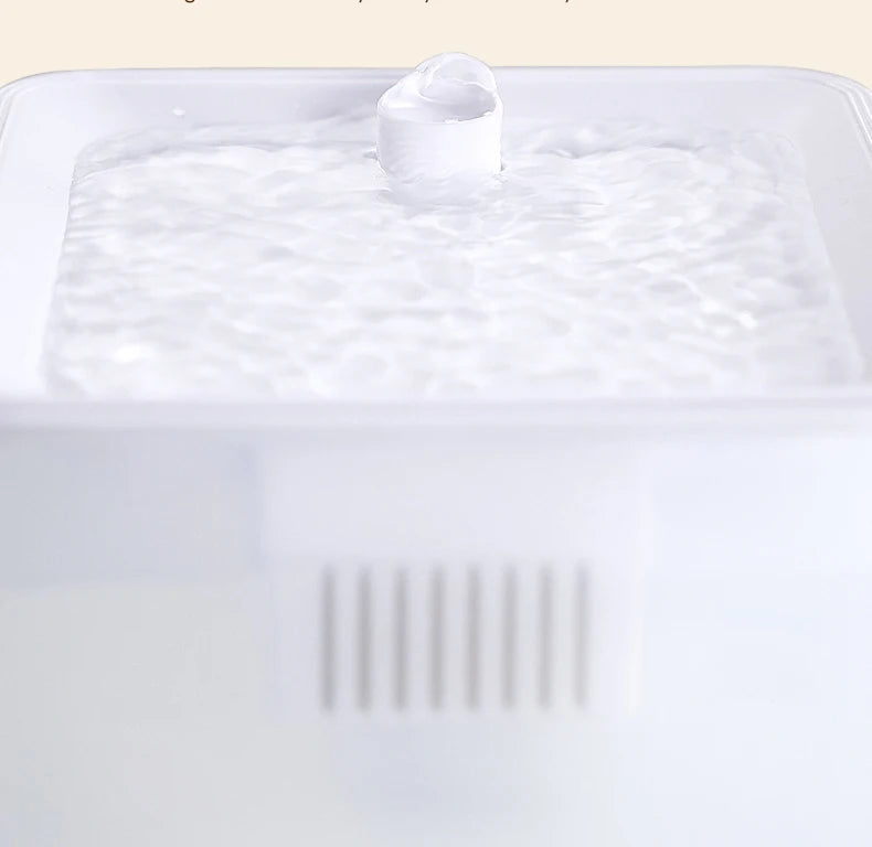 Pet water dispenser, intelligent water feeder, circulating fresh water, purified water filtration, cat and dog water dispenser