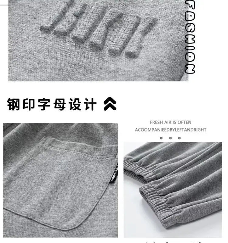 Men's Trousers Casual Trousers Loose Popular Sports Pants Versatile Casual Pants for Boys
