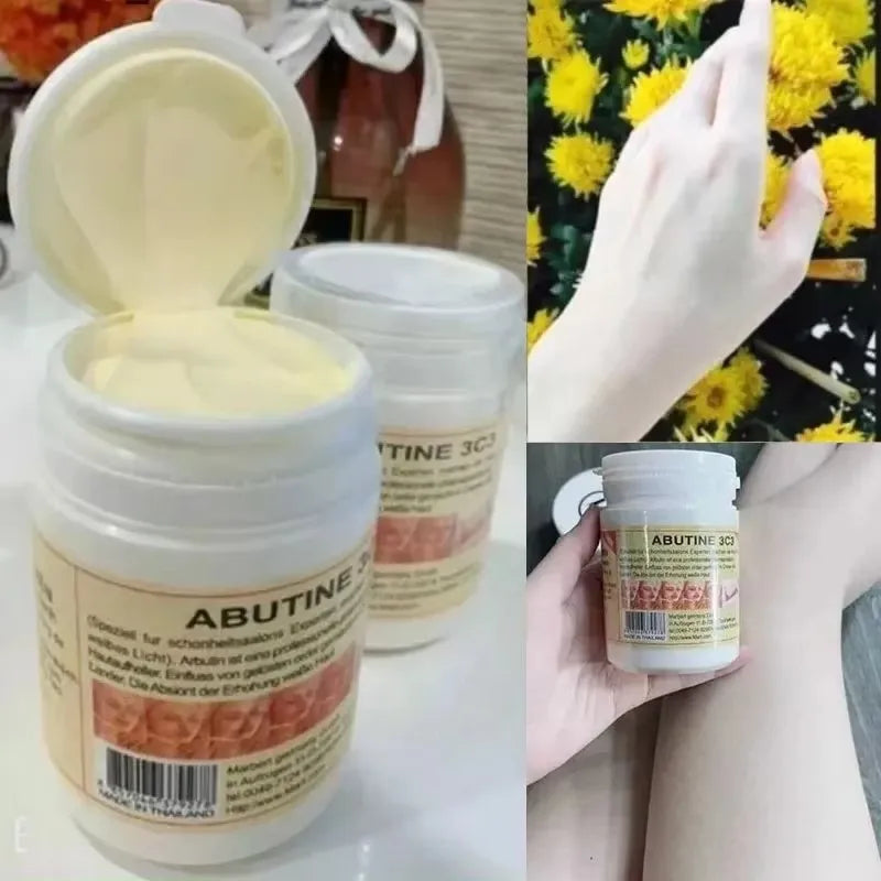 Kem Body Abutine 3c3 Skin Brightening Cream Kích Trắng Arbutin Hủ Hàng Thái Body Lotion