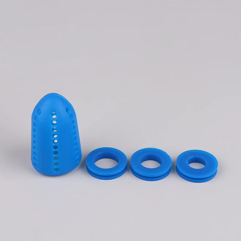 1Set Silicone Hookah Silencer Adjustable Size Chooes Muffler Shisha Accessories