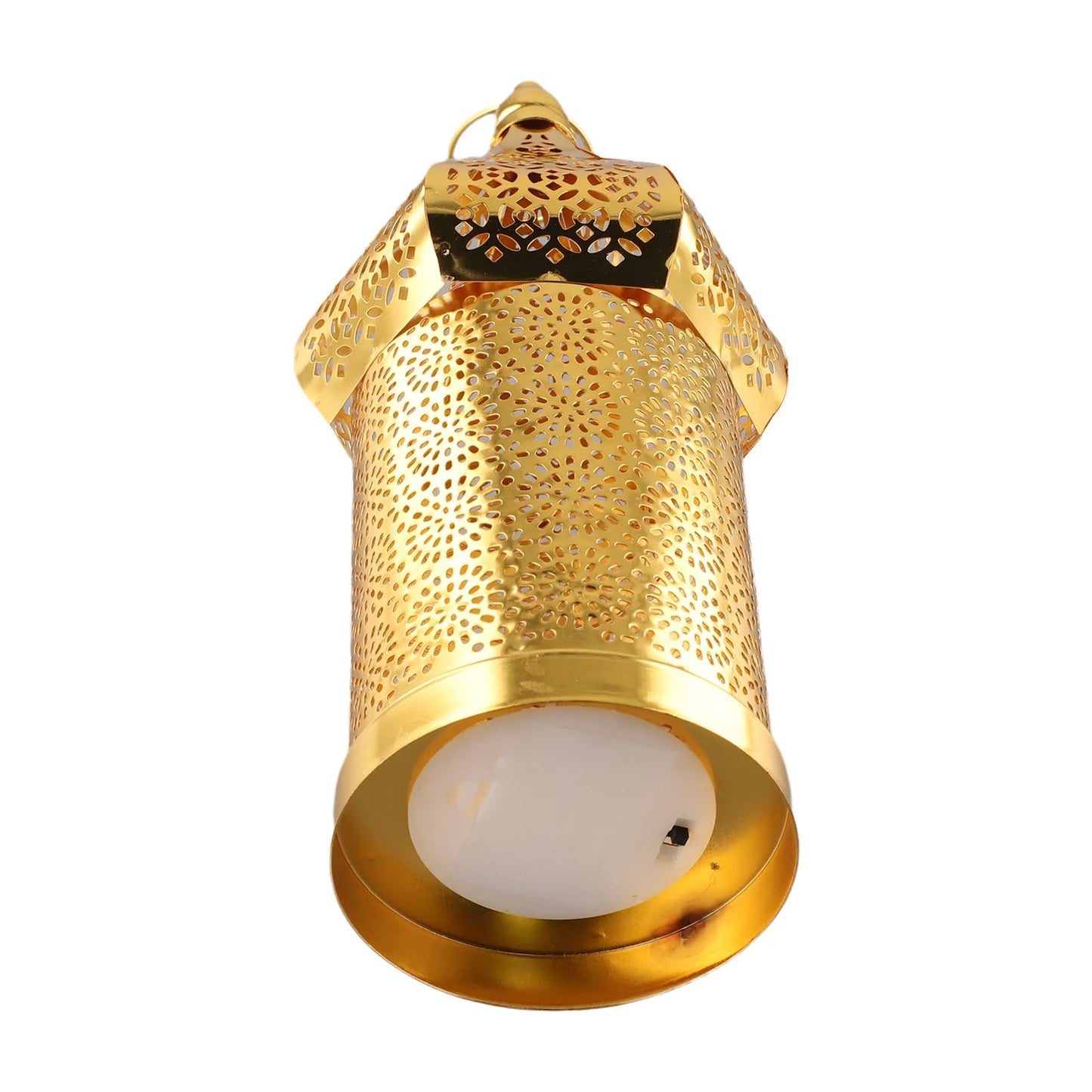 Home Décor Iron Ornaments Golden Hollow Light Ornaments Moroccan Ramadan Ron Lanter Table Decoration Widely Used Home Decoration