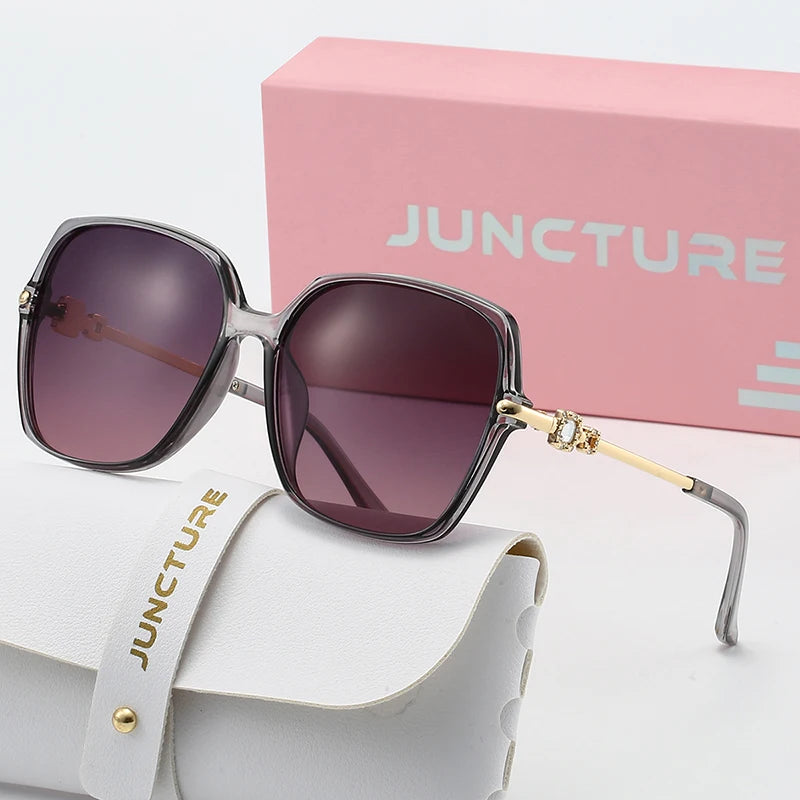 Polarized Fashion Square Metal Sunglasses Women Men Retro Trend Brand Sun Glasses Go Out Commute Male Female Protective Glasses