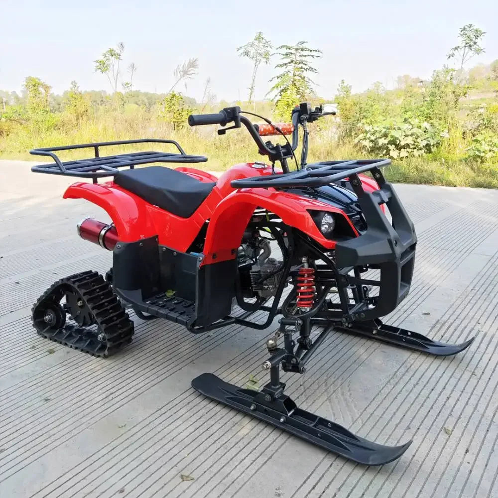 Snow Bike Sledge Sled Snowmobile Motor Front Wheel Plastic Skis for ATV Go Kart UTV Buggy Quad Modified Skateboard Accessories