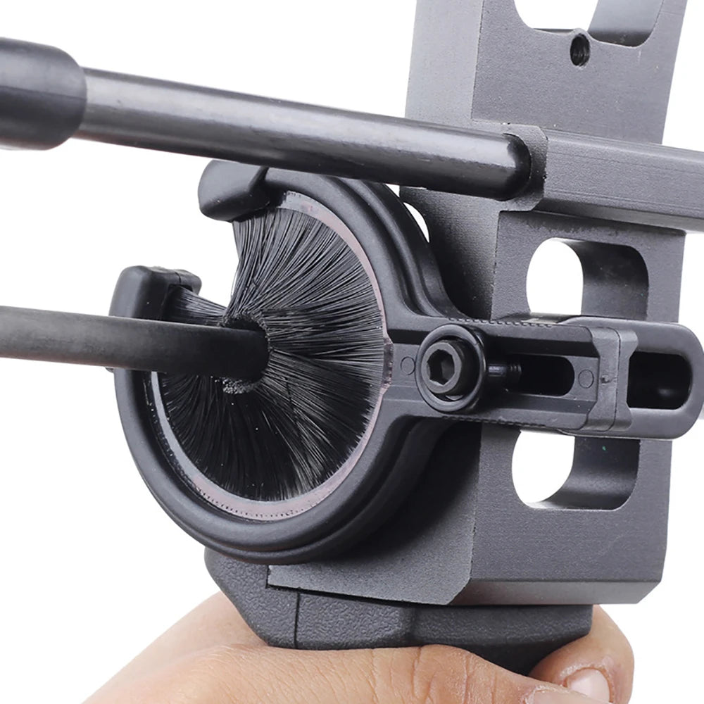 Archery Replaceable Full Brush Arrow Rest Adjustable Arrow Stand Both Right Left Hand for Hunting Shooting Compound Bow Arrow