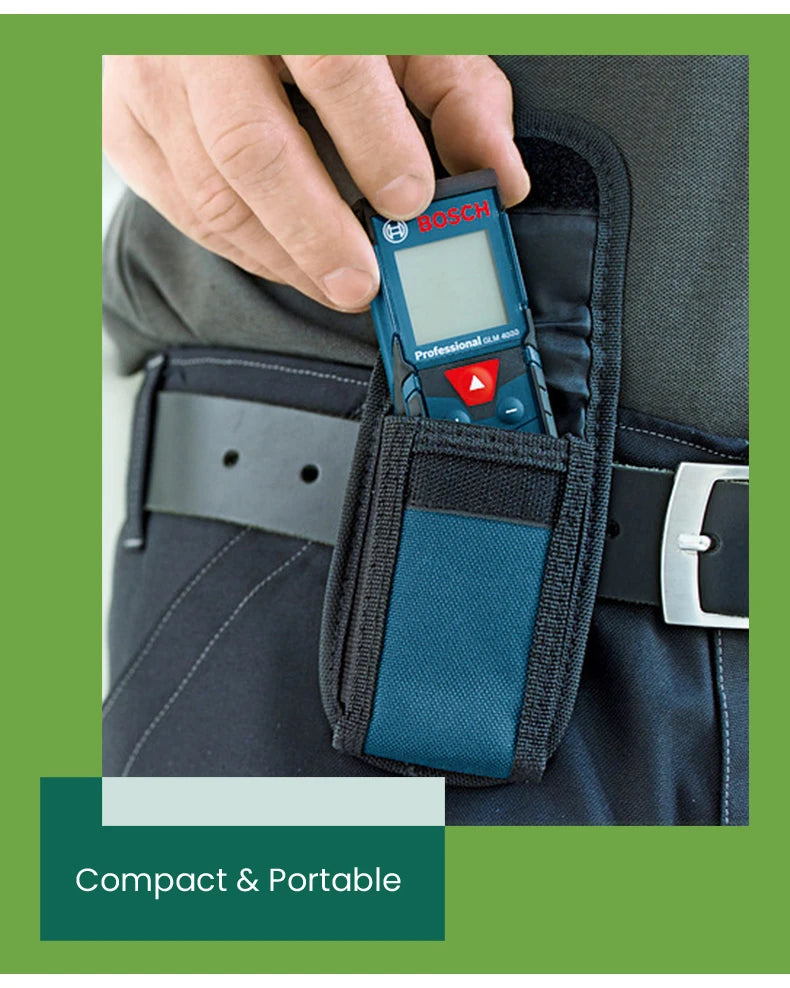 Bosch Laser Tape Measure Professional Distance Meter Optical Rangefinder Accurate 30-50m Surveying Equipment