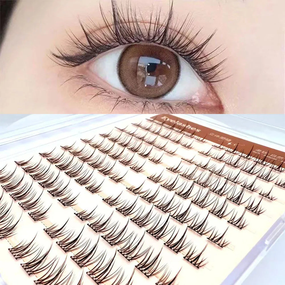 LONZUNIN Natural Look Reusable Self Adhesive False Lashes No Glue Eyelashes