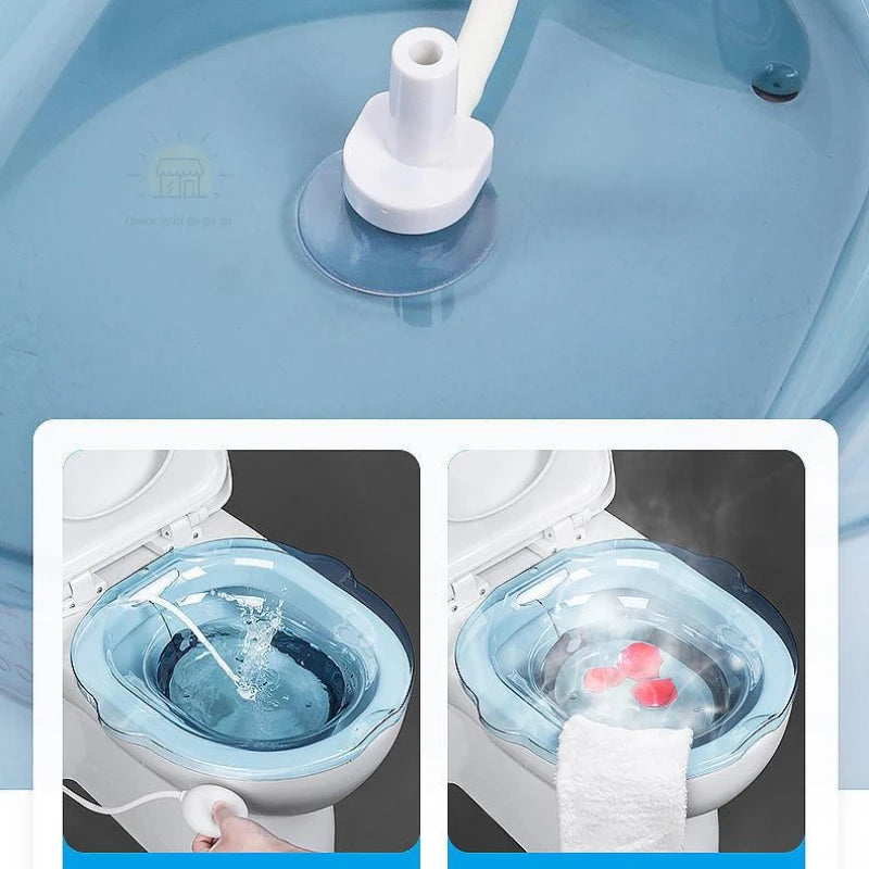 Portable Bathtubs Folding Bidet Maternity Self-Cleaning Private Part Buttock Rinse Perineal Soak Bath Hemorrhoid Treatment Bidet