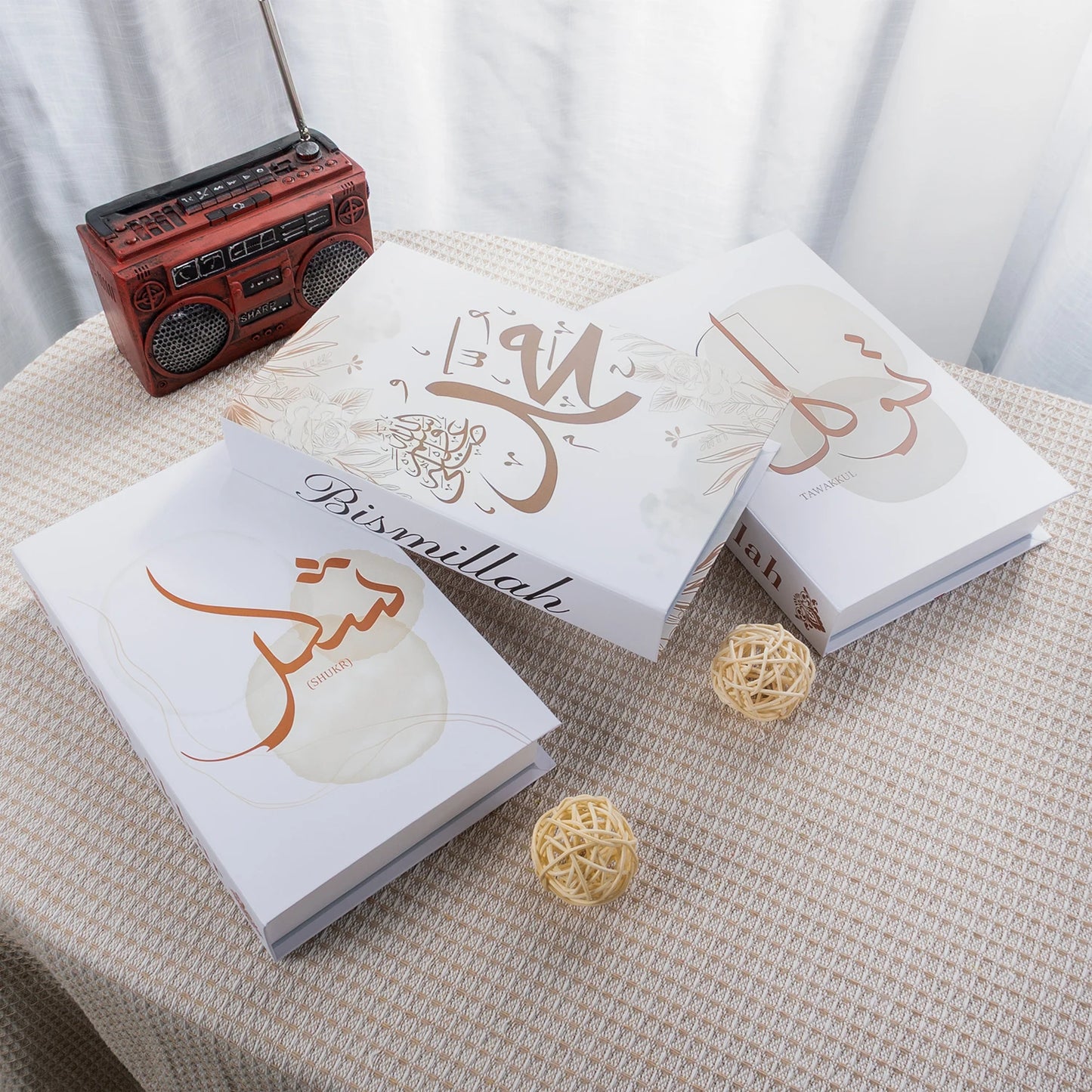 Islamic Serie Fake Book Decoration Coffee Table Decoration Living Room Fashion Prop Books Home Decoration Model Room Accessories